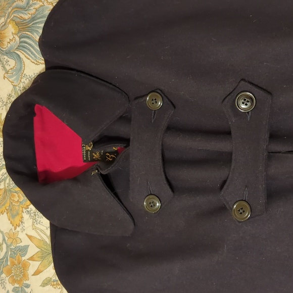 Vintage wool nurses cape S/M - Picture 4 of 9